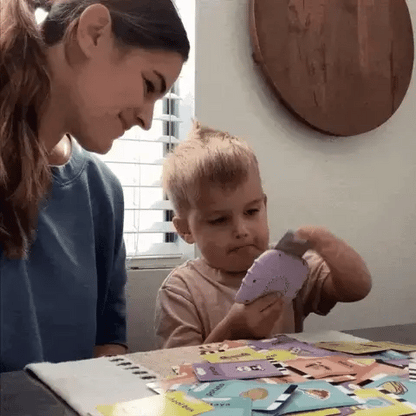 Lector de Tarjetas Bilingües para Niños