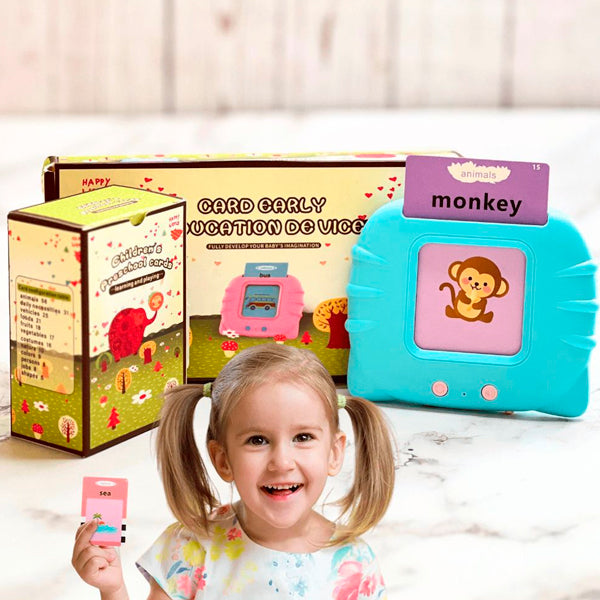 Lector de Tarjetas Bilingües para Niños